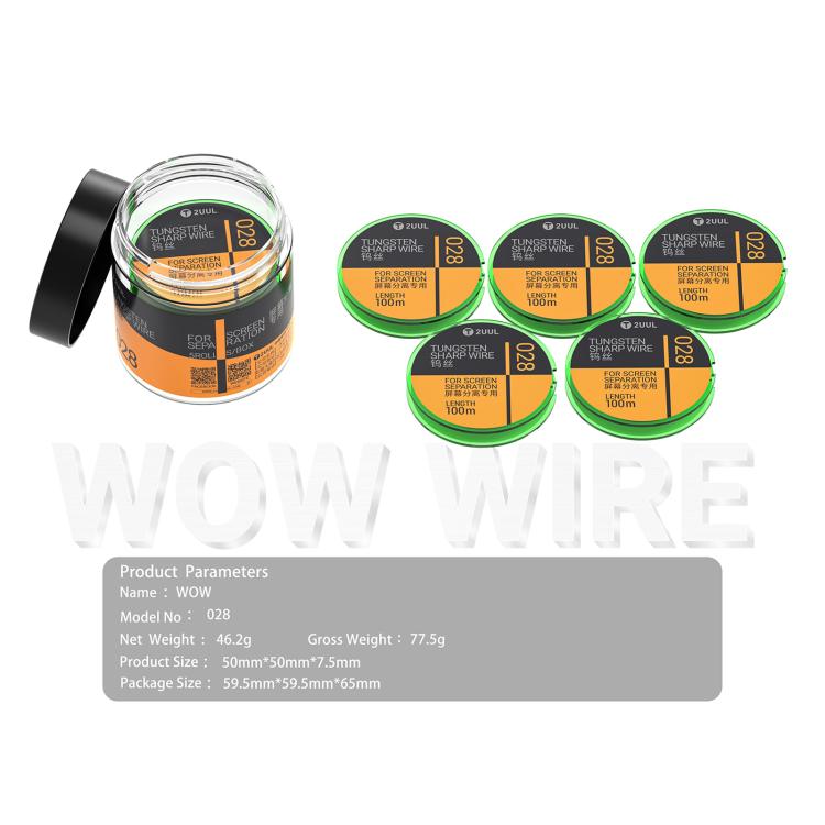 2UUL WS-028 0.028mm 100m Tungsten Sharp Diamond Wire - Others by 2UUL | Online Shopping UK | buy2fix