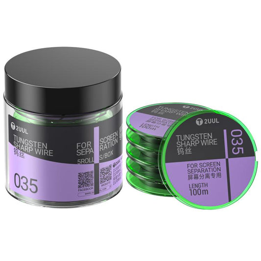 2UUL WS-035 0.035mm 100m Tungsten Sharp Diamond Wire - Others by 2UUL | Online Shopping UK | buy2fix