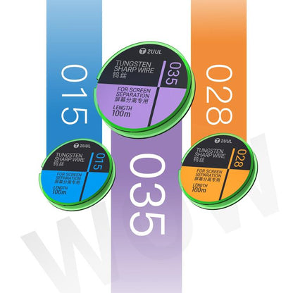 2UUL WS-035 0.035mm 100m Tungsten Sharp Diamond Wire - Others by 2UUL | Online Shopping UK | buy2fix