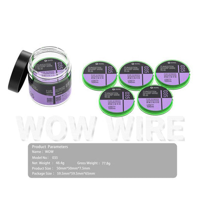 2UUL WS-035 0.035mm 100m Tungsten Sharp Diamond Wire - Others by 2UUL | Online Shopping UK | buy2fix