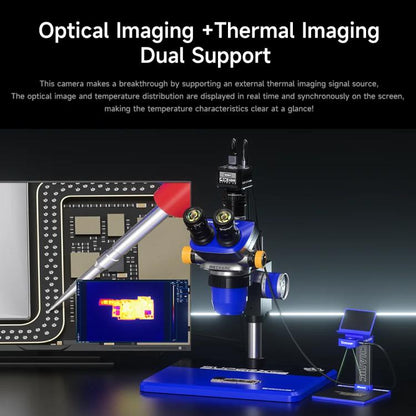 Mechanic Action3 HDMI / USB Thermal Imaging 4K HD Microscope Camera, Plug:US Plug - Microscope Magnifier Series by MECHANIC | Online Shopping UK | buy2fix