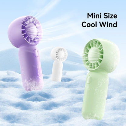 USAMS ZB354 Handheld Mini Pocket Fan(Purple) - Electric Fans by USAMS | Online Shopping UK | buy2fix