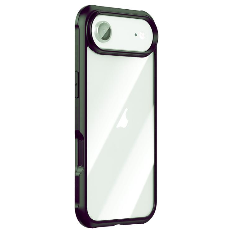 For iPhone Air Double-sided Plastic Glass Phone Protective Case(Dark Green) - iPhone Air Cases by buy2fix | Online Shopping UK | buy2fix