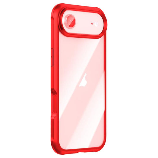 For iPhone Air Double-sided Plastic Glass Phone Protective Case(Red) - iPhone Air Cases by buy2fix | Online Shopping UK | buy2fix
