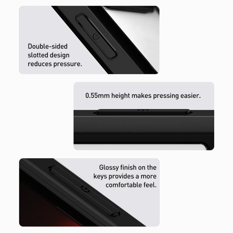 For iPhone Air Double-sided Plastic Glass Phone Protective Case(Black) - iPhone Air Cases by buy2fix | Online Shopping UK | buy2fix