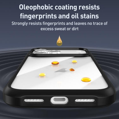 For iPhone Air Double-sided Plastic Glass Phone Protective Case(Black) - iPhone Air Cases by buy2fix | Online Shopping UK | buy2fix