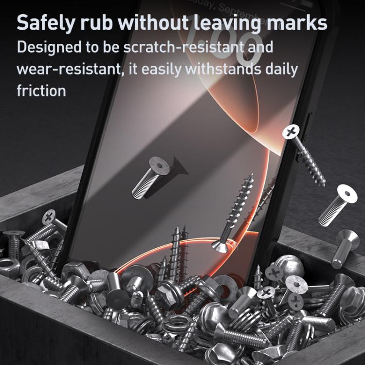 For iPhone Air Double-sided Plastic Glass Phone Protective Case(Grey) - iPhone Air Cases by buy2fix | Online Shopping UK | buy2fix