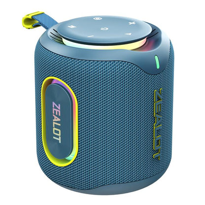 Zealot M1 30W Portable Outdoor IPX6 RGB Stereo Bluetooth Speaker(Blue) - Waterproof Speaker by ZEALOT | Online Shopping UK | buy2fix