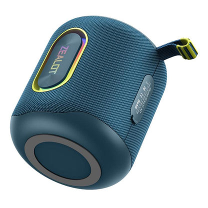 Zealot M1 30W Portable Outdoor IPX6 RGB Stereo Bluetooth Speaker(Blue) - Waterproof Speaker by ZEALOT | Online Shopping UK | buy2fix