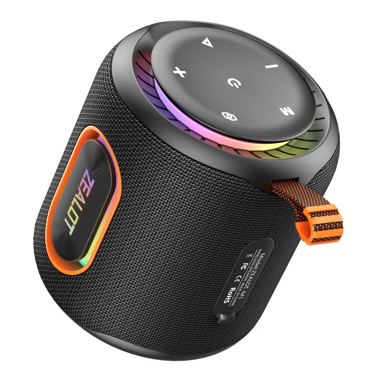 Zealot M1 30W Portable Outdoor IPX6 RGB Stereo Bluetooth Speaker(Black) - Waterproof Speaker by ZEALOT | Online Shopping UK | buy2fix