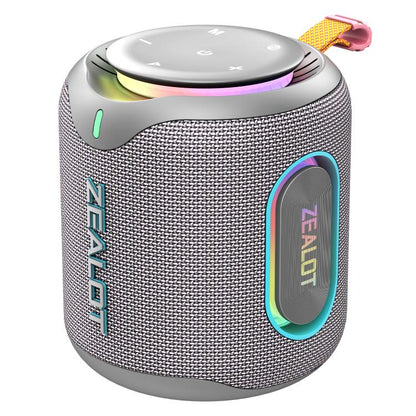 Zealot M1 30W Portable Outdoor IPX6 RGB Stereo Bluetooth Speaker(Grey) - Waterproof Speaker by ZEALOT | Online Shopping UK | buy2fix