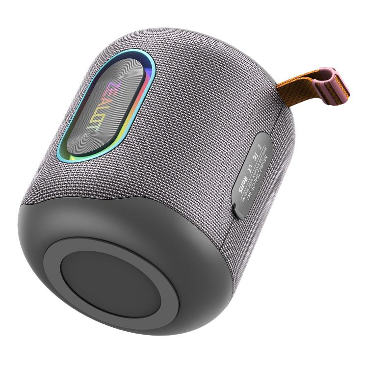 Zealot M1 30W Portable Outdoor IPX6 RGB Stereo Bluetooth Speaker(Grey) - Waterproof Speaker by ZEALOT | Online Shopping UK | buy2fix