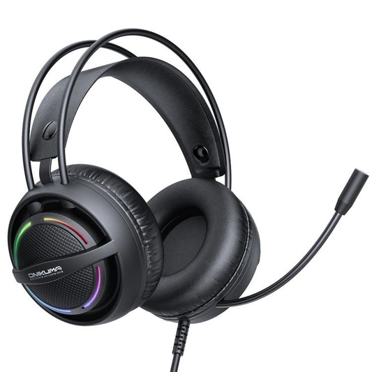 ONIKUMA X88 Head-mounted RGB Light E-Sports Gaming Headset, Cable Length: 2.2m(Black) - Multimedia Headset by ONIKUMA | Online Shopping UK | buy2fix