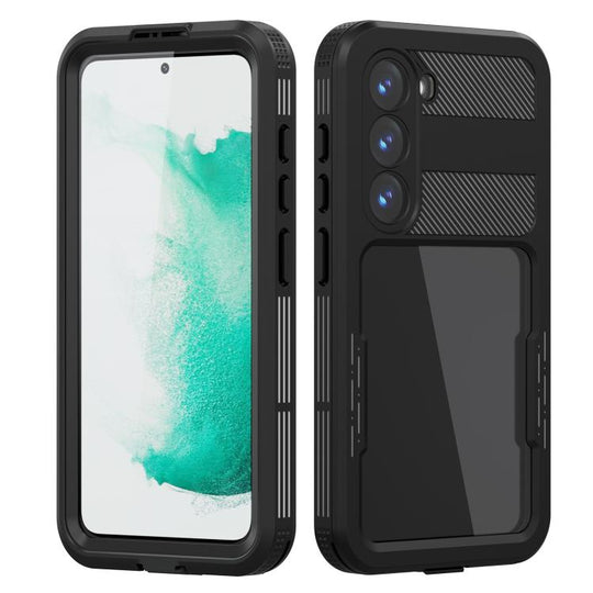 For Samsung Galaxy S23 5G RedPepper IP68 Waterproof Triple-proof Phone Case(Black)