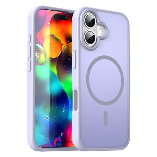 For iPhone 17 Fanying Series PC Hybrid TPU Translucent Frosted MagSafe Phone Case(Lavender) - iPhone 17 Cases by buy2fix | Online Shopping UK | buy2fix