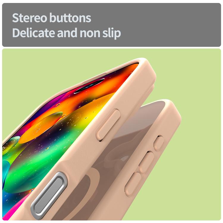 For iPhone 17 Fanying Series PC Hybrid TPU Translucent Frosted MagSafe Phone Case(Rouge Powder) - iPhone 17 Cases by buy2fix | Online Shopping UK | buy2fix