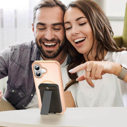 For iPhone 17 Fanying Series PC Hybrid TPU Translucent Frosted MagSafe Phone Case(Rouge Powder) - iPhone 17 Cases by buy2fix | Online Shopping UK | buy2fix