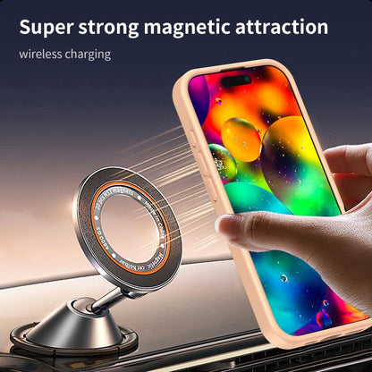 For iPhone 17 Fanying Series PC Hybrid TPU Translucent Frosted MagSafe Phone Case(Rouge Powder) - iPhone 17 Cases by buy2fix | Online Shopping UK | buy2fix