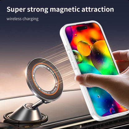 For iPhone 17 Fanying Series PC Hybrid TPU Translucent Frosted MagSafe Phone Case(Matte White) - iPhone 17 Cases by buy2fix | Online Shopping UK | buy2fix