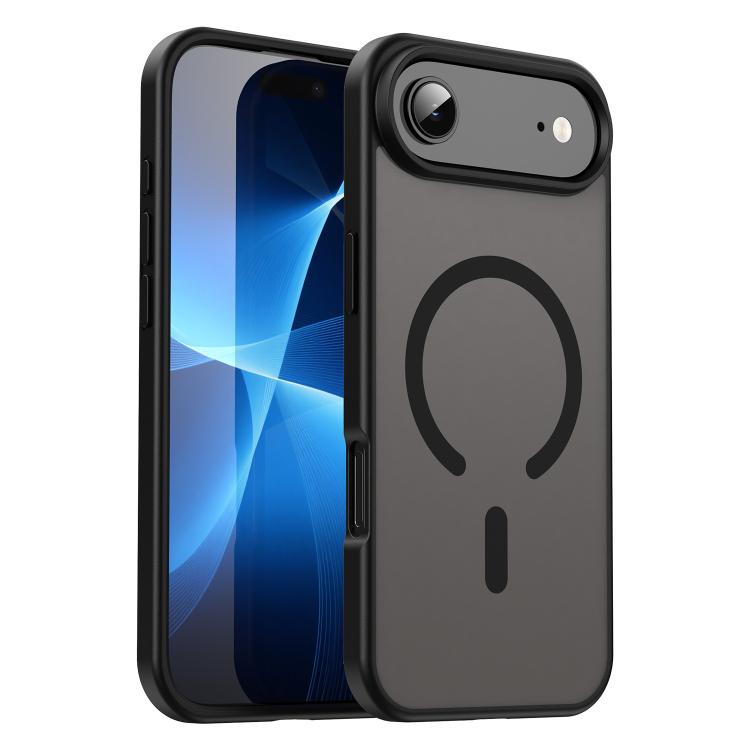 For iPhone Air Fanying Series PC Hybrid TPU Translucent Frosted MagSafe Phone Case(Translucent Black) - iPhone Air Cases by buy2fix | Online Shopping UK | buy2fix