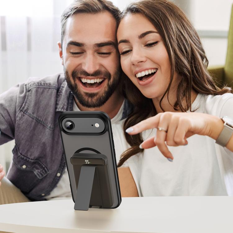 For iPhone Air Fanying Series PC Hybrid TPU Translucent Frosted MagSafe Phone Case(Translucent Black) - iPhone Air Cases by buy2fix | Online Shopping UK | buy2fix