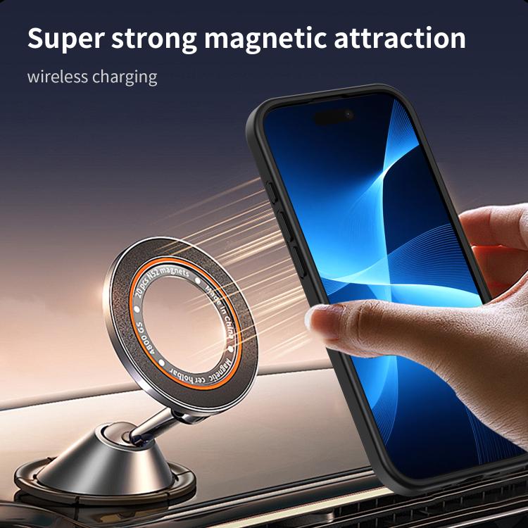 For iPhone Air Fanying Series PC Hybrid TPU Translucent Frosted MagSafe Phone Case(Translucent Black) - iPhone Air Cases by buy2fix | Online Shopping UK | buy2fix