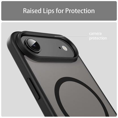 For iPhone Air Fanying Series PC Hybrid TPU Translucent Frosted MagSafe Phone Case(Translucent Black) - iPhone Air Cases by buy2fix | Online Shopping UK | buy2fix