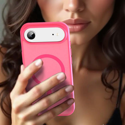 For iPhone Air Fanying Series PC Hybrid TPU Translucent Frosted MagSafe Phone Case(Rose Red) - iPhone Air Cases by buy2fix | Online Shopping UK | buy2fix