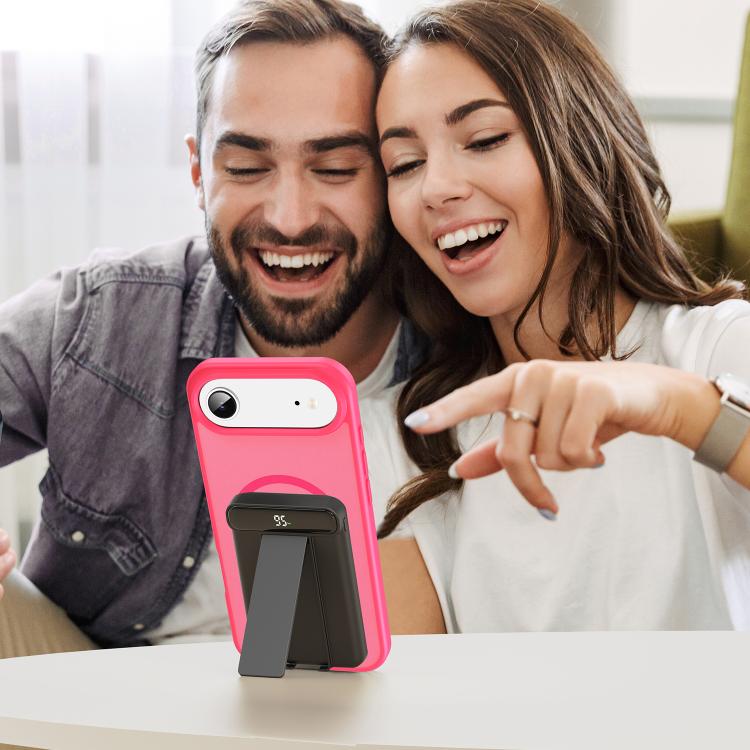 For iPhone Air Fanying Series PC Hybrid TPU Translucent Frosted MagSafe Phone Case(Rose Red) - iPhone Air Cases by buy2fix | Online Shopping UK | buy2fix