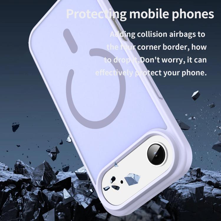 For iPhone Air Fanying Series PC Hybrid TPU Translucent Frosted MagSafe Phone Case(Lavender) - iPhone Air Cases by buy2fix | Online Shopping UK | buy2fix