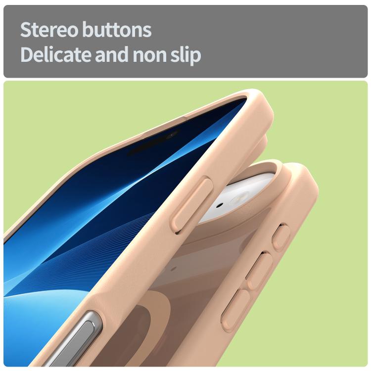 For iPhone Air Fanying Series PC Hybrid TPU Translucent Frosted MagSafe Phone Case(Rouge Powder) - iPhone Air Cases by buy2fix | Online Shopping UK | buy2fix