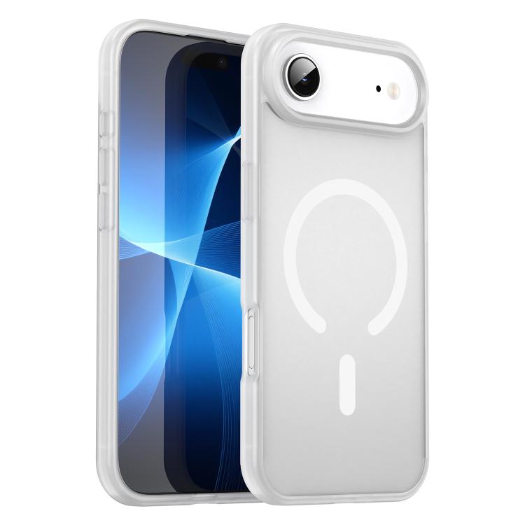 For iPhone Air Fanying Series PC Hybrid TPU Translucent Frosted MagSafe Phone Case(Matte White) - iPhone Air Cases by buy2fix | Online Shopping UK | buy2fix