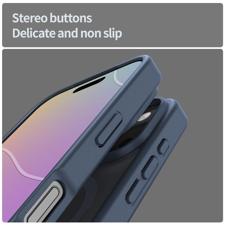 For iPhone 17 Pro Fanying Series PC Hybrid TPU Translucent Frosted MagSafe Phone Case(Cyan Blue) - iPhone 17 Pro Cases by buy2fix | Online Shopping UK | buy2fix