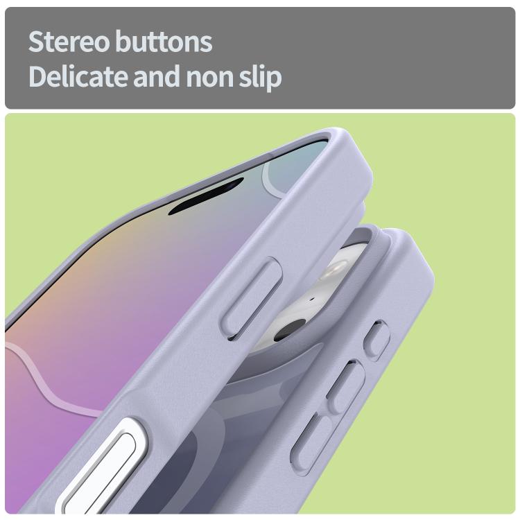 For iPhone 17 Pro Fanying Series PC Hybrid TPU Translucent Frosted MagSafe Phone Case(Lavender) - iPhone 17 Pro Cases by buy2fix | Online Shopping UK | buy2fix
