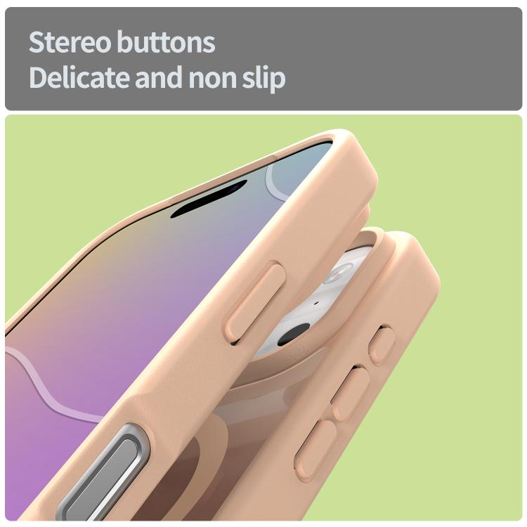 For iPhone 17 Pro Fanying Series PC Hybrid TPU Translucent Frosted MagSafe Phone Case(Rouge Powder) - iPhone 17 Pro Cases by buy2fix | Online Shopping UK | buy2fix