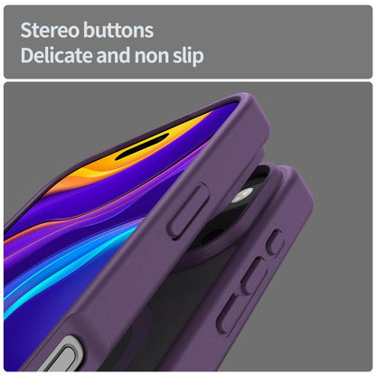 For iPhone 17 Pro Max Fanying Series PC Hybrid TPU Translucent Frosted MagSafe Phone Case(Crystal Purple) - iPhone 17 Pro Max Cases by buy2fix | Online Shopping UK | buy2fix