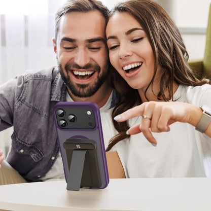 For iPhone 17 Pro Max Fanying Series PC Hybrid TPU Translucent Frosted MagSafe Phone Case(Crystal Purple) - iPhone 17 Pro Max Cases by buy2fix | Online Shopping UK | buy2fix