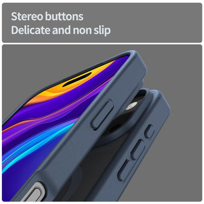 For iPhone 17 Pro Max Fanying Series PC Hybrid TPU Translucent Frosted MagSafe Phone Case(Cyan Blue) - iPhone 17 Pro Max Cases by buy2fix | Online Shopping UK | buy2fix