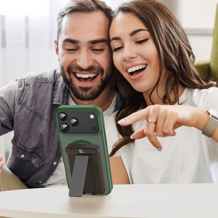 For iPhone 17 Pro Max Fanying Series PC Hybrid TPU Translucent Frosted MagSafe Phone Case(Olive Green) - iPhone 17 Pro Max Cases by buy2fix | Online Shopping UK | buy2fix