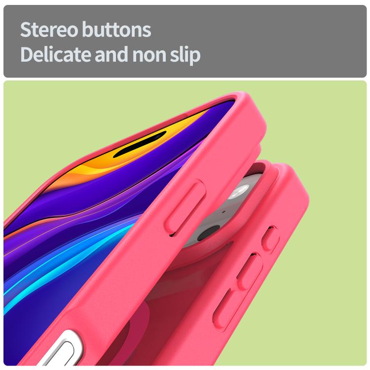 For iPhone 17 Pro Max Fanying Series PC Hybrid TPU Translucent Frosted MagSafe Phone Case(Rose Red) - iPhone 17 Pro Max Cases by buy2fix | Online Shopping UK | buy2fix