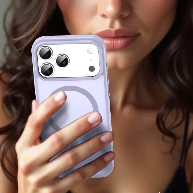 For iPhone 17 Pro Max Fanying Series PC Hybrid TPU Translucent Frosted MagSafe Phone Case(Lavender) - iPhone 17 Pro Max Cases by buy2fix | Online Shopping UK | buy2fix