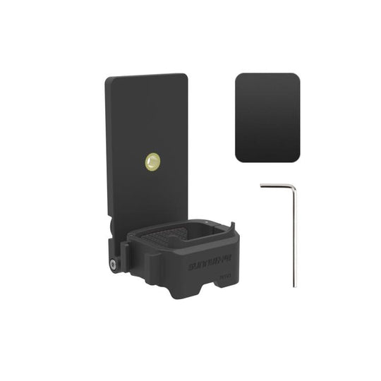 For DJI OSMO Pocket 4 / 3 Sunnylife 761V3 Magnetic Mount Multi Interface Expansion Adapter(Black)