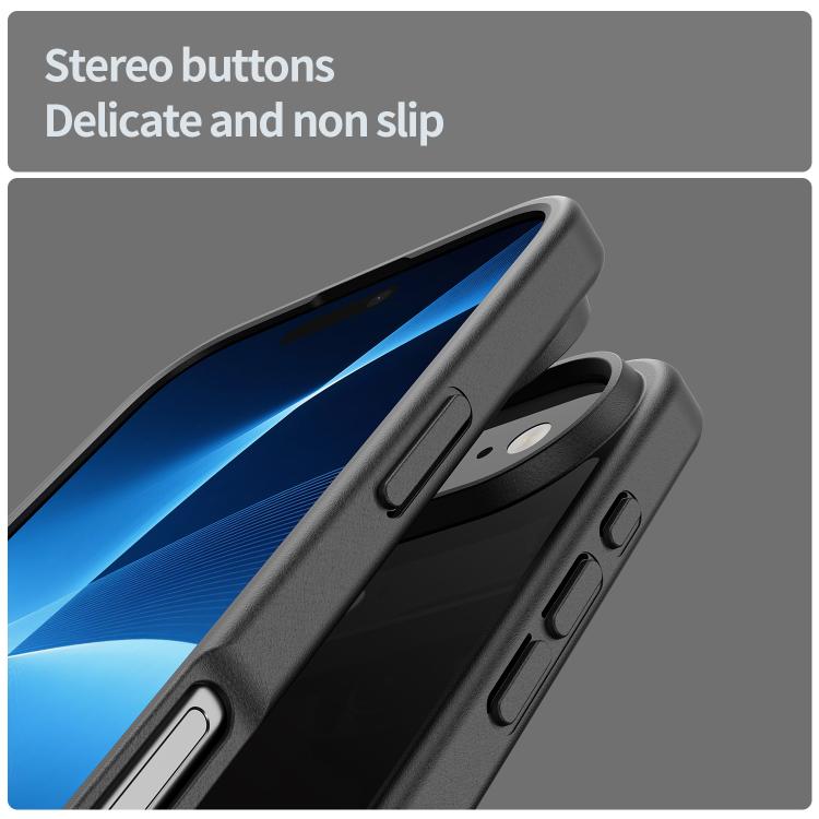 For iPhone Air Fanying Series PC Hybrid TPU Translucent Frosted Phone Case(Black) - iPhone Air Cases by buy2fix | Online Shopping UK | buy2fix