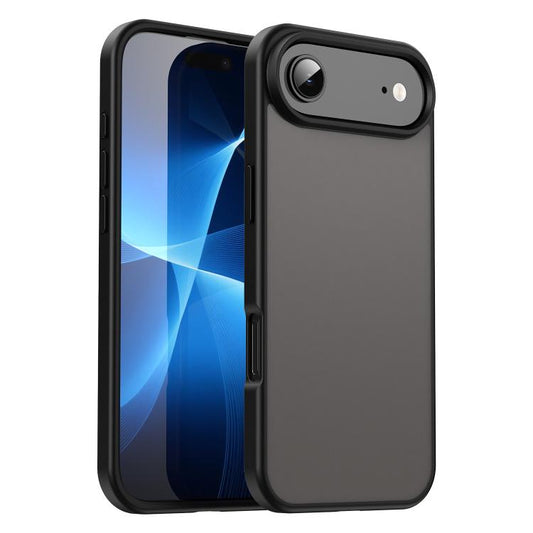 For iPhone Air Fanying Series PC Hybrid TPU Translucent Frosted Phone Case(Translucent Black) - iPhone Air Cases by buy2fix | Online Shopping UK | buy2fix