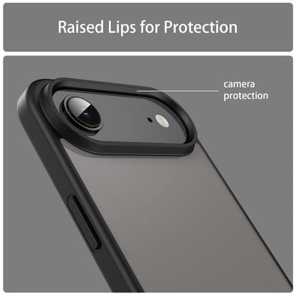 For iPhone Air Fanying Series PC Hybrid TPU Translucent Frosted Phone Case(Translucent Black) - iPhone Air Cases by buy2fix | Online Shopping UK | buy2fix
