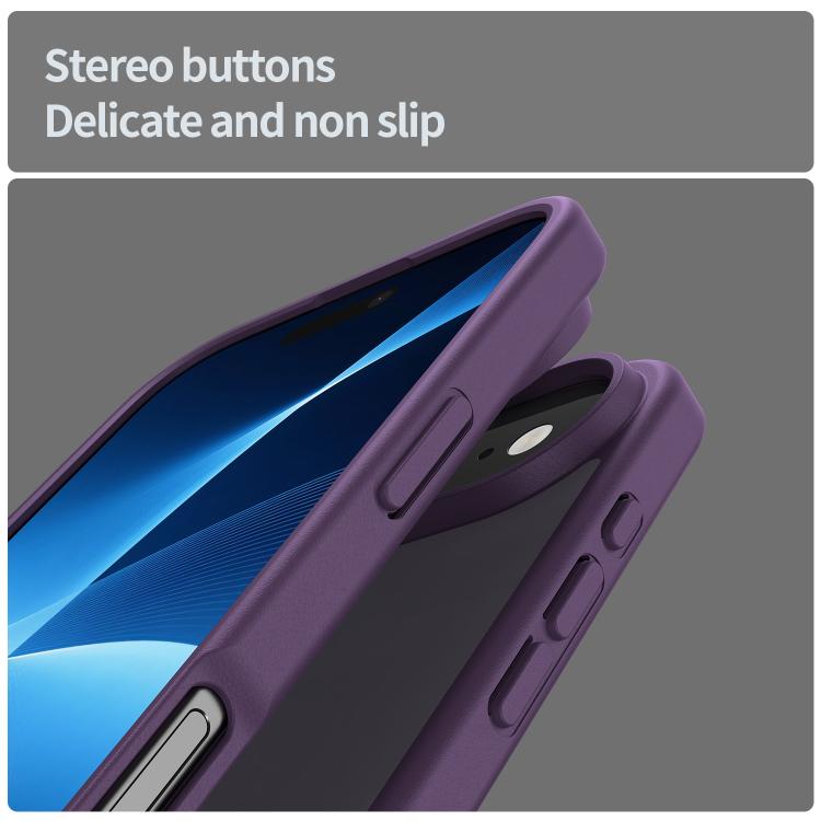 For iPhone Air Fanying Series PC Hybrid TPU Translucent Frosted Phone Case(Crystal Purple) - iPhone Air Cases by buy2fix | Online Shopping UK | buy2fix