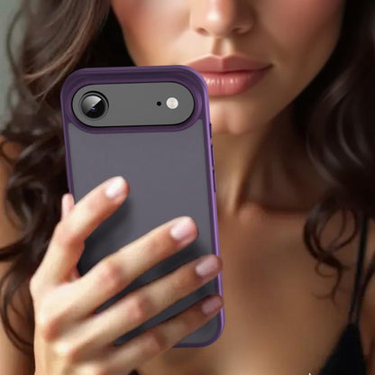 For iPhone Air Fanying Series PC Hybrid TPU Translucent Frosted Phone Case(Crystal Purple) - iPhone Air Cases by buy2fix | Online Shopping UK | buy2fix