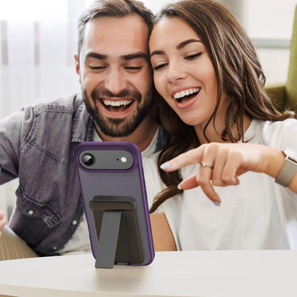 For iPhone Air Fanying Series PC Hybrid TPU Translucent Frosted Phone Case(Crystal Purple) - iPhone Air Cases by buy2fix | Online Shopping UK | buy2fix