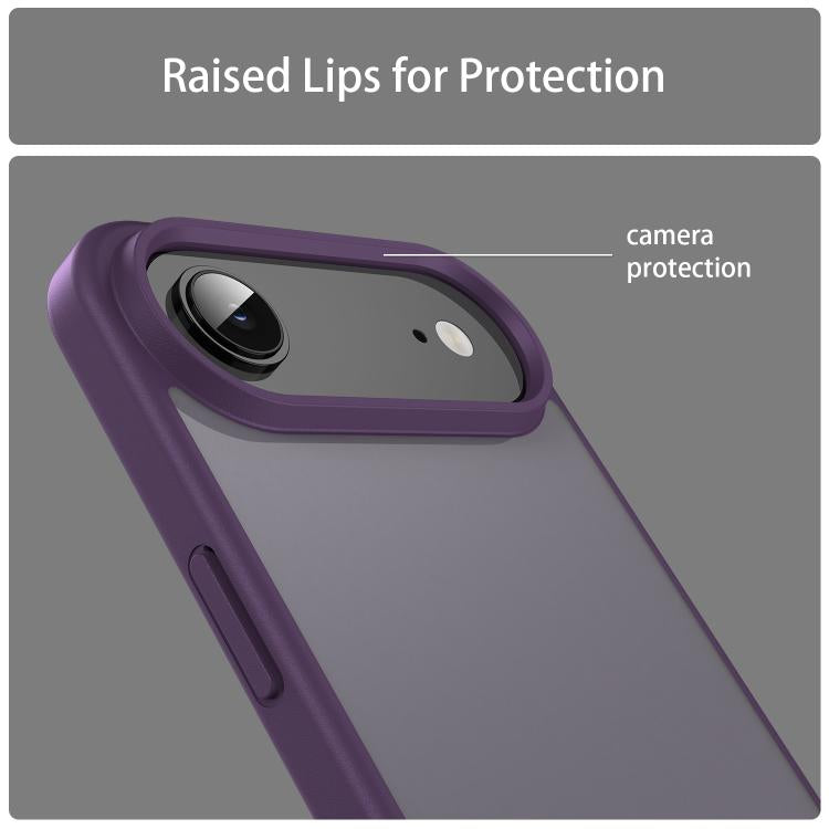 For iPhone Air Fanying Series PC Hybrid TPU Translucent Frosted Phone Case(Crystal Purple) - iPhone Air Cases by buy2fix | Online Shopping UK | buy2fix