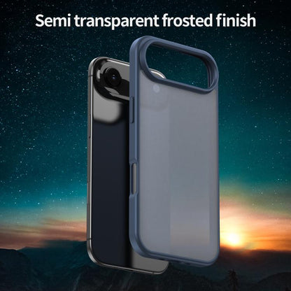 For iPhone Air Fanying Series PC Hybrid TPU Translucent Frosted Phone Case(Cyan Blue) - iPhone Air Cases by buy2fix | Online Shopping UK | buy2fix